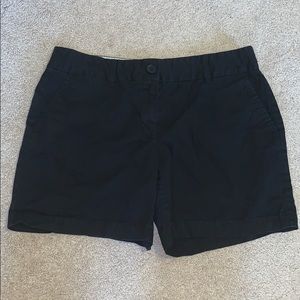 Black cardigan shorts